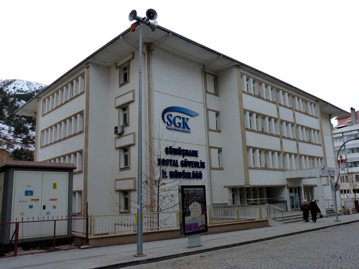 Gümüşhane SGK Müdürlüğü Hizmet Binası